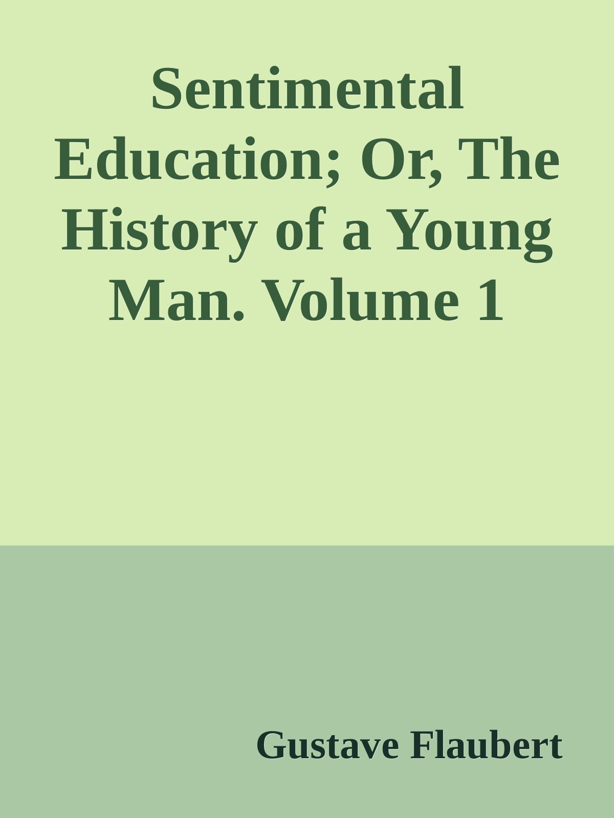 Sentimental Education